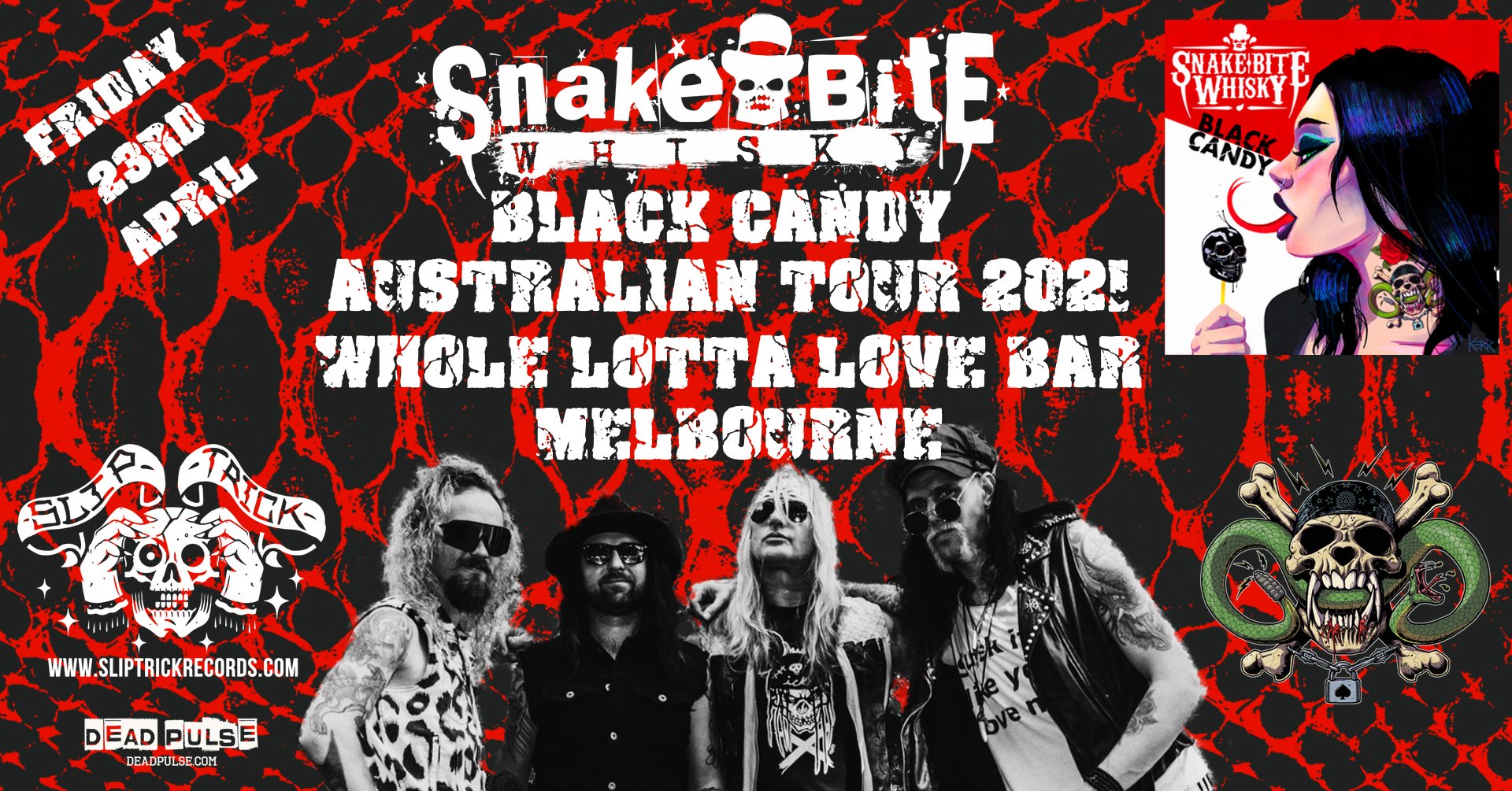 Snake Bite Tour Melbourne