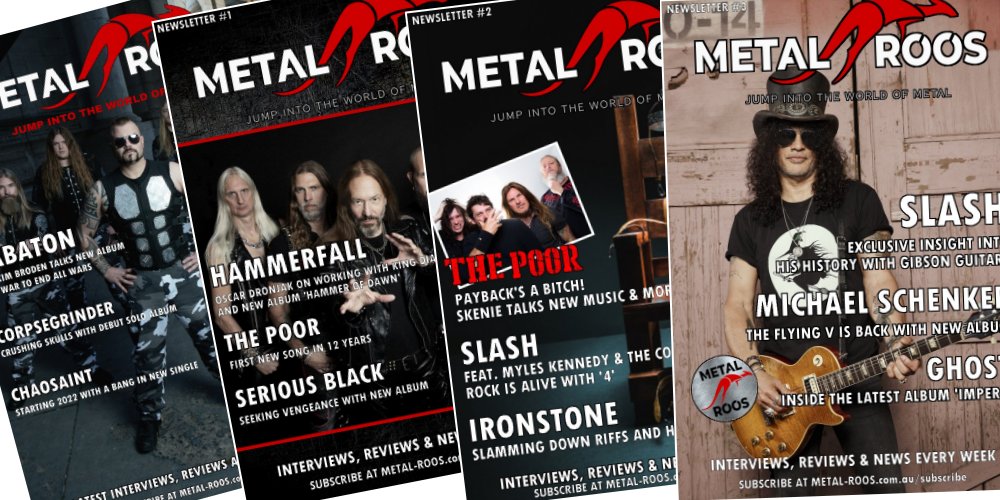 Metal Roos Newsletter