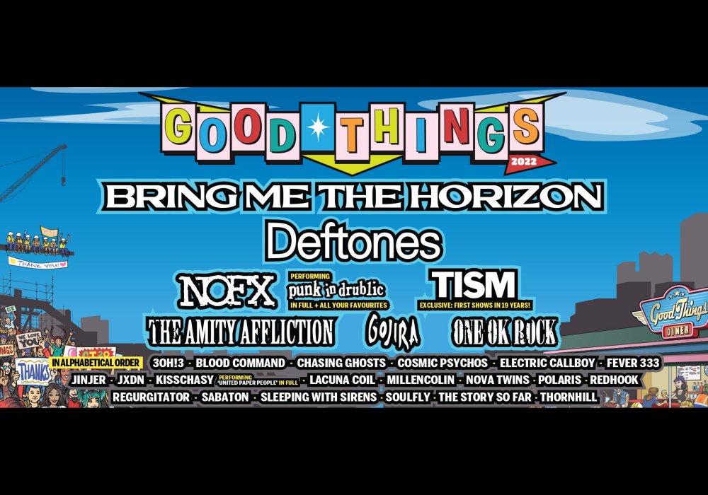 Good Things Festival 2022 announces huge lineup MetalRoos